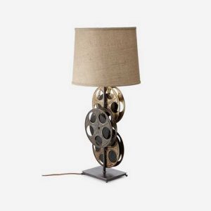 Film reel lamp